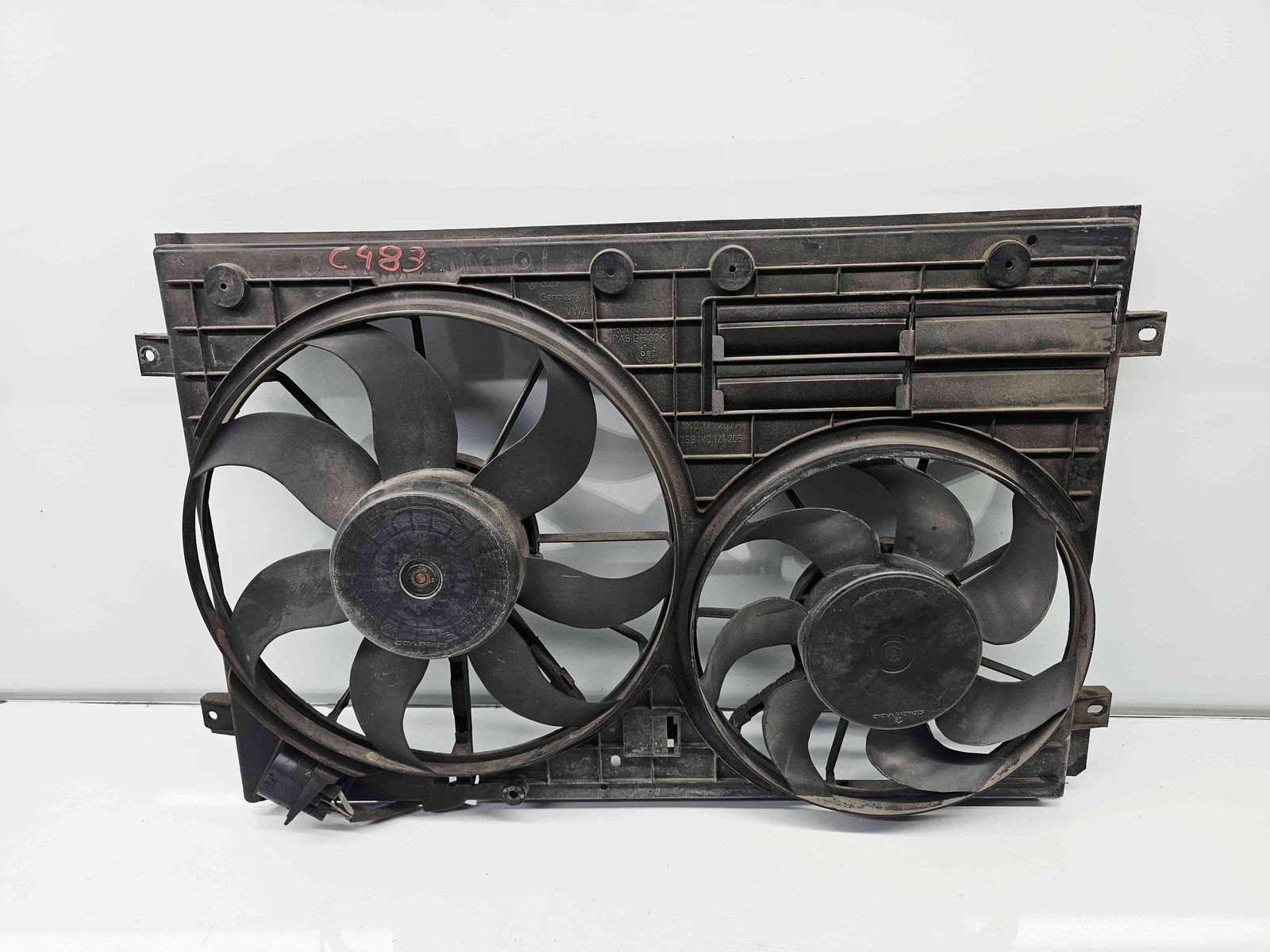 Electroventilator Volkswagen Caddy 3 (2KA, 2KH) [Fabr 2004-2009] 1K0121207AT 2.0 TDI CBAB 103KW / 140CP - imagine 4