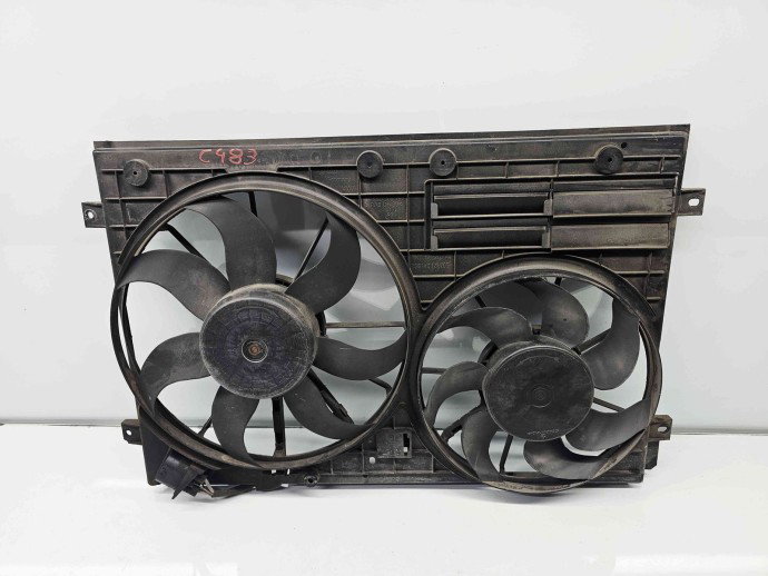 Electroventilator Skoda Octavia 2 (1Z3) [Fabr 2004-2013] 1K0121207AT 2.0 TDI CBAB 103KW / 140CP