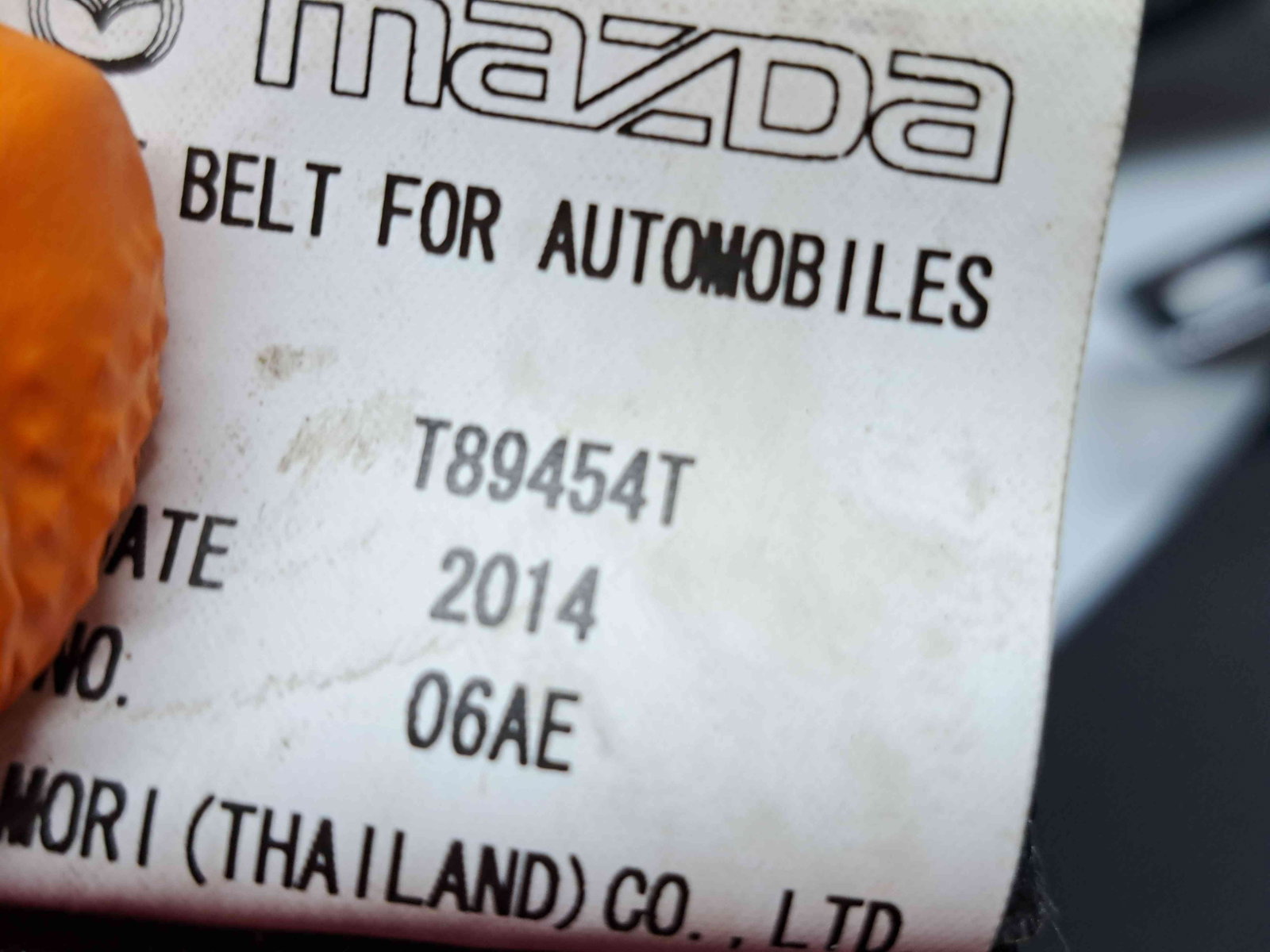 Centura stanga spate MAZDA CX-5 (KE) [Fabr 2011-2016] T89454T - imagine 4