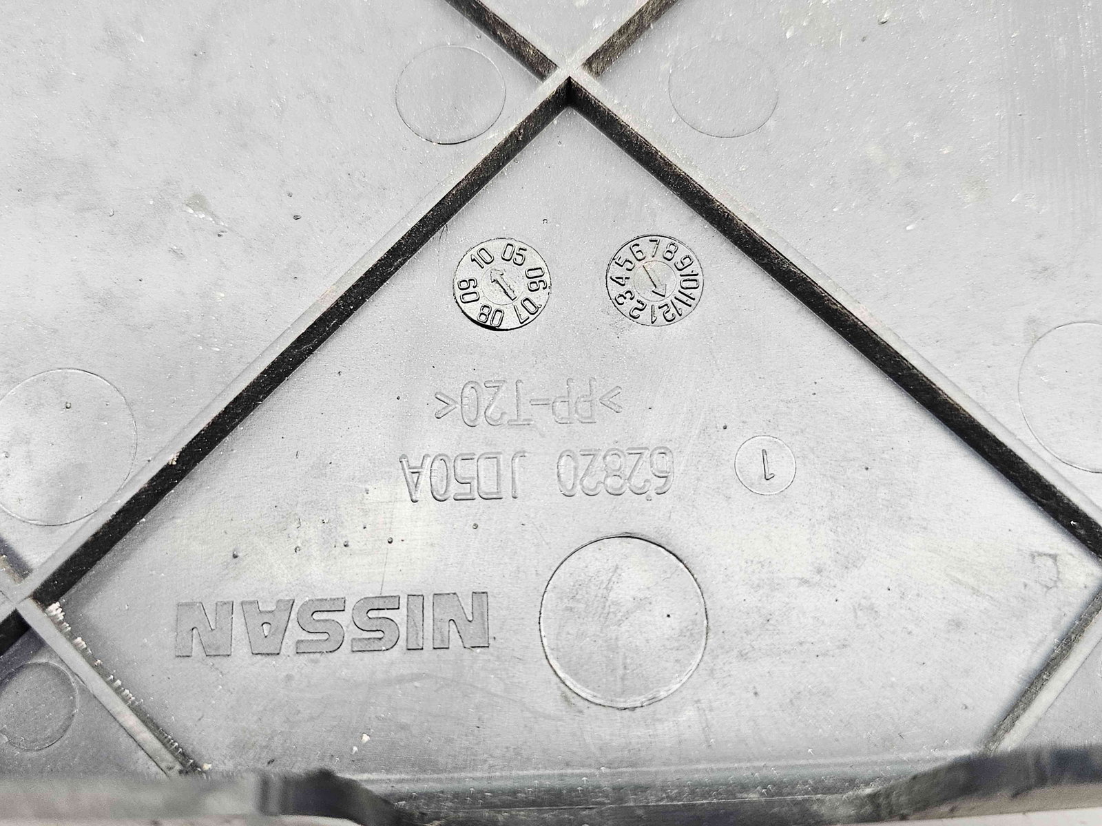 Deflector aer Nissan Qashqai [Fabr 2007-2014] Facelift 62820 JD50A - imagine 2