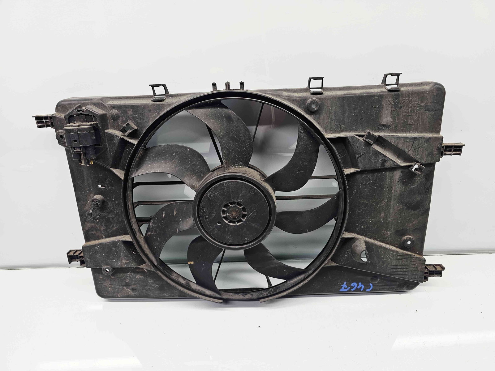 Electroventilator Opel Zafira C (D75) Tourer [Fabr 2011-2017] 20924494 2.0 CDTI A20DT 121KW / 165CP - imagine 2