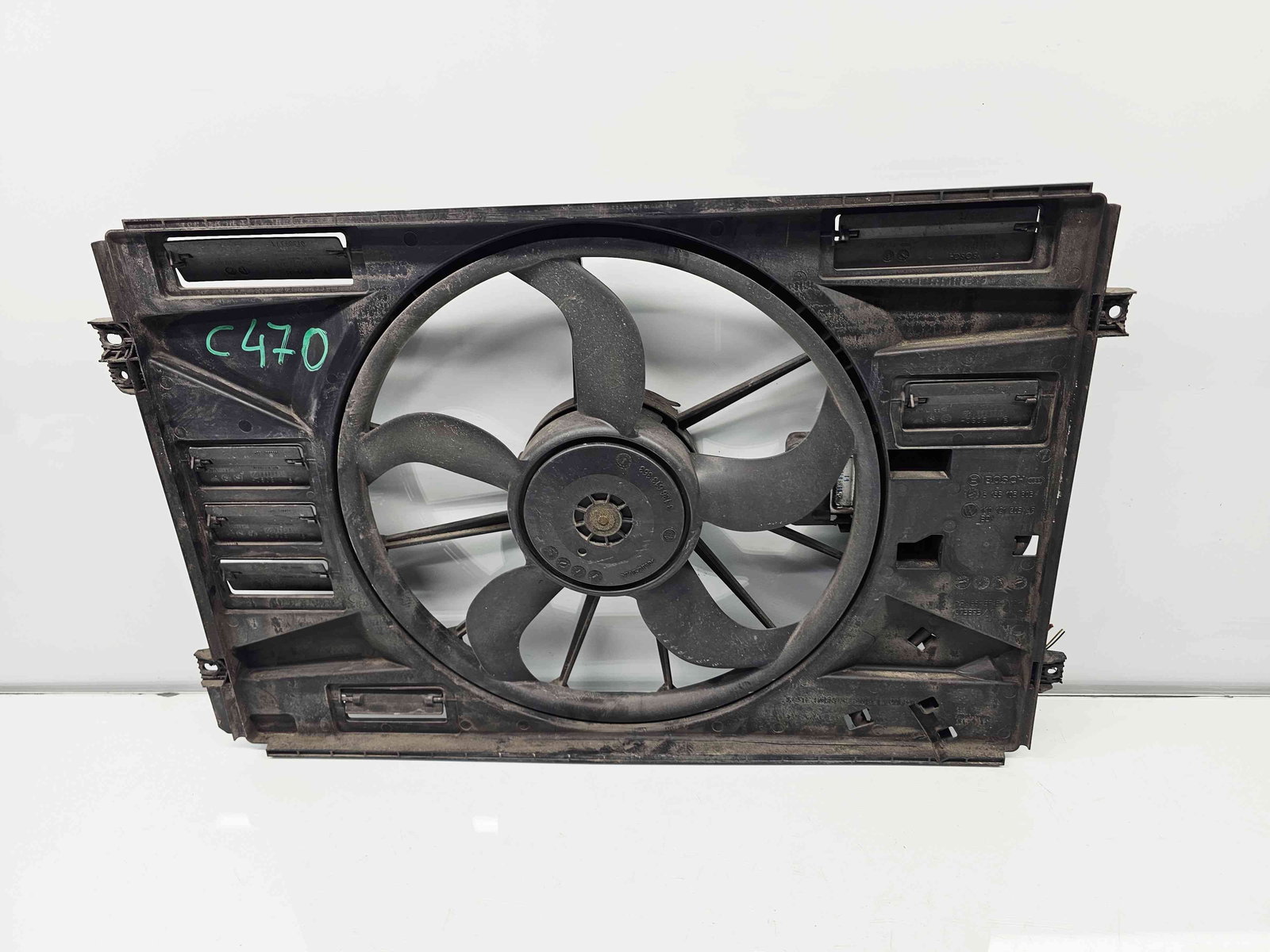 Electroventilator Volkswagen Golf 6 (5K1) [Fabr 2009-2013] 1K0121205AF 1.6 TDI CAYB 66KW / 90CP - imagine 1