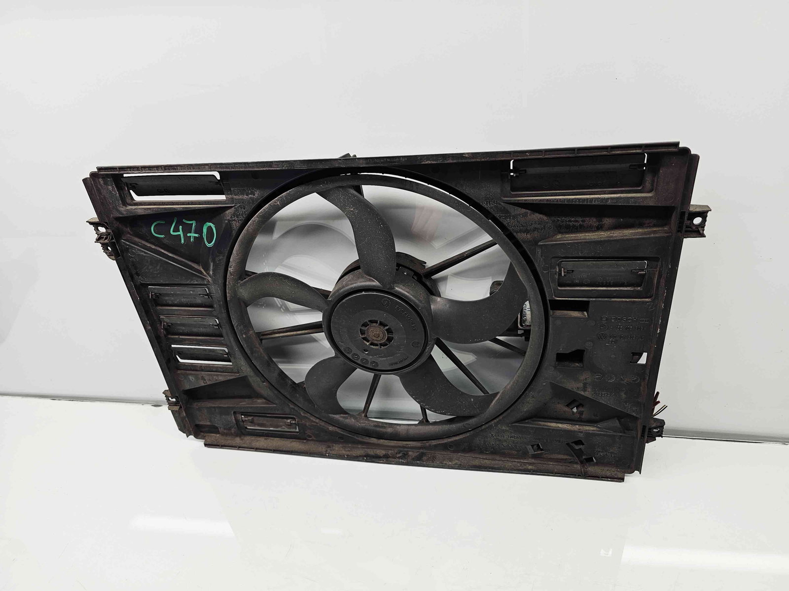 Electroventilator Volkswagen Golf 6 (5K1) [Fabr 2009-2013] 1K0121205AF 1.6 TDI CAYB 66KW / 90CP - imagine 3