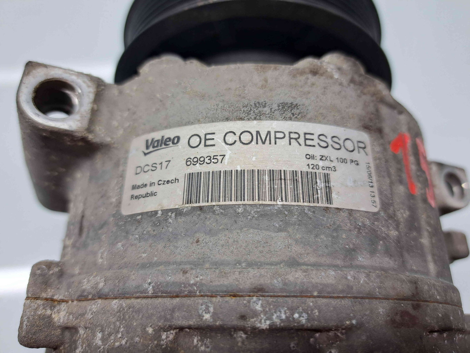 Compresor clima Volkswagen Jetta 3 (1K2) [Fabr 2005-2010] AFTERMARKET (699357) 1.9 TDI BXE 77KW / 105CP - imagine 4