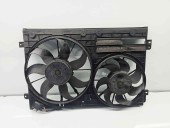 Electroventilator Skoda Octavia 2 Combi (1Z5) [Fabr 2004-2013] Facelift 1K0121207BC 2.0 TDI CEGA 125KW / 170CP