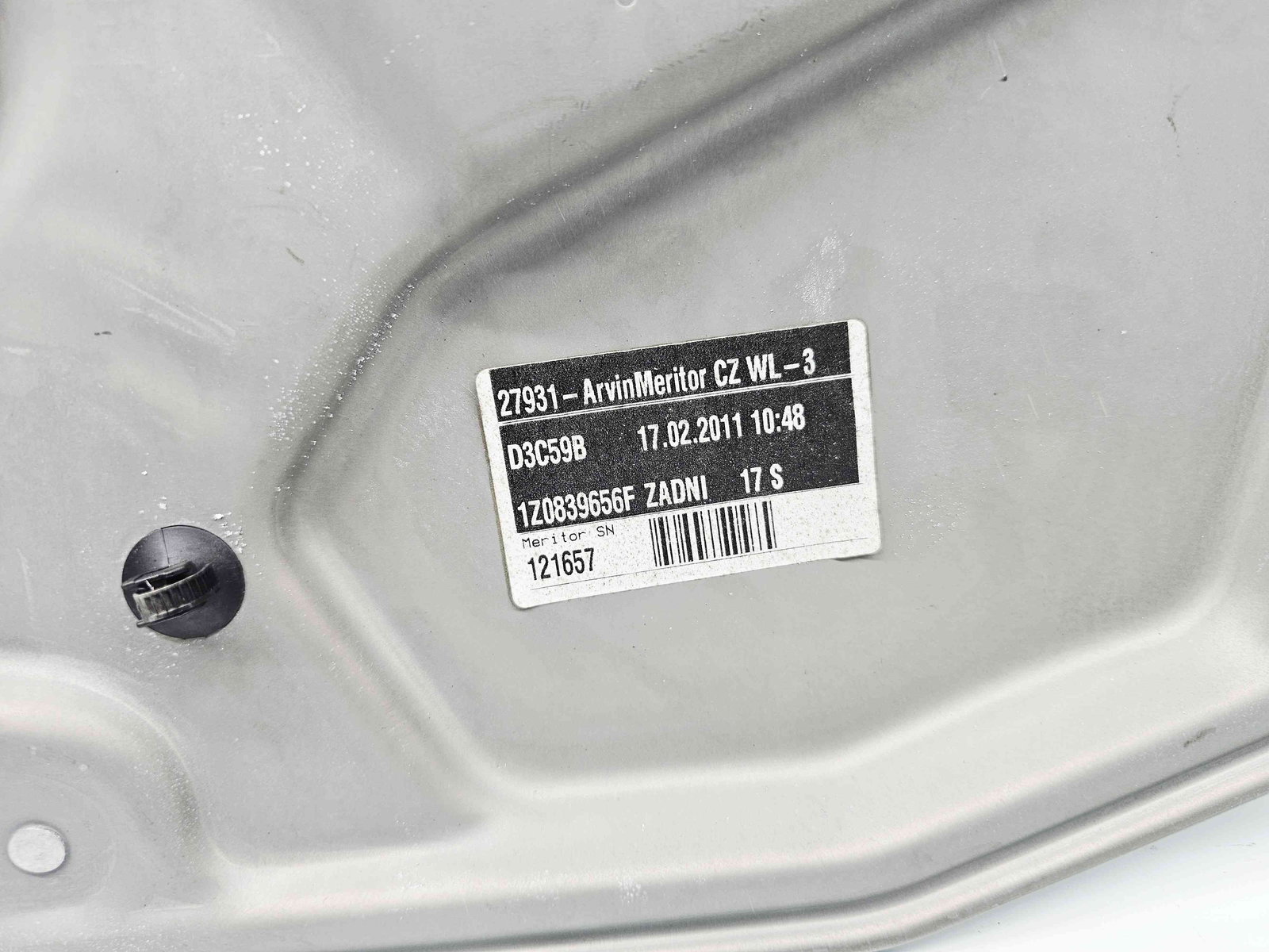 Macara electrica geam dreapta spate Skoda Octavia 2 Combi (1Z5) [Fabr 2004-2013] Facelift 1Z0839656F - imagine 3