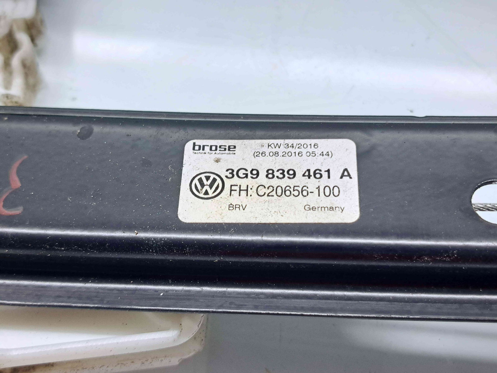 Macara electrica geam stanga spate Volkswagen Passat B8 Variant (3G5) [Fabr 2015-prezent] 3G9839461A - imagine 3