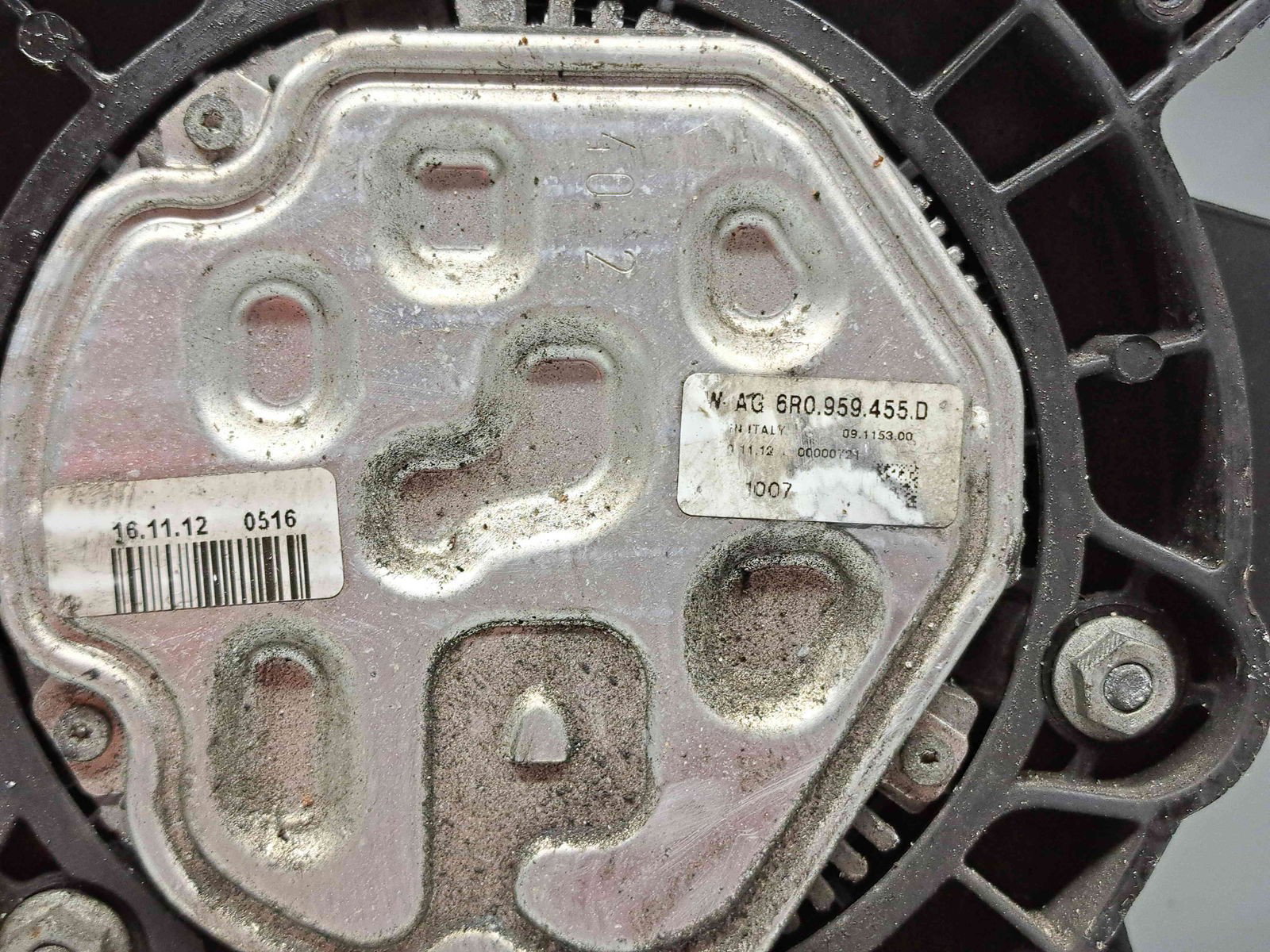 Electroventilator Volkswagen Polo (6R) [Fabr 2009-2016] 6R0959455D 1.2 TDI CFWA 55KW / 75CP - imagine 4