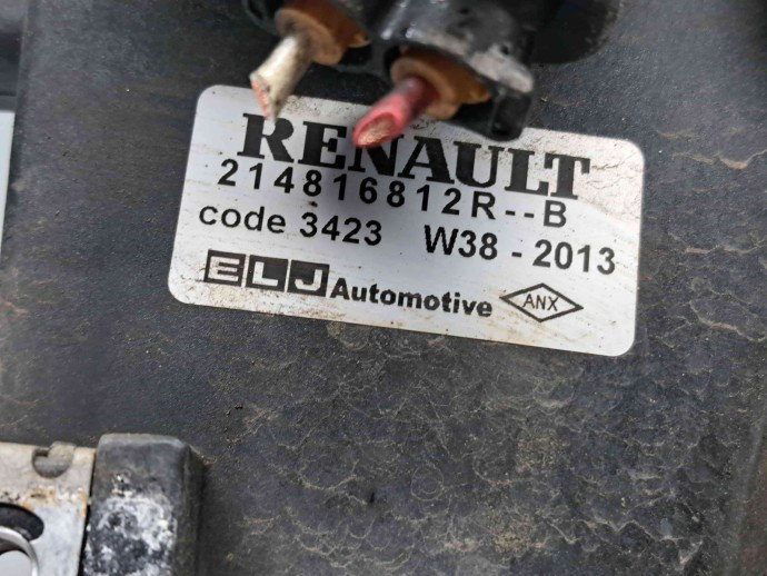 Electroventilator  Renault Clio 4 [Fabr 2012-prezent] 214816812R 1.5 dCi K9K608 66KW / 90CP