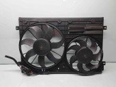 Electroventilator  Skoda Octavia 2 (1Z3) [Fabr 2004-2013] 1K0121207AT 2.0 TDI CBAB 103KW / 140CP
