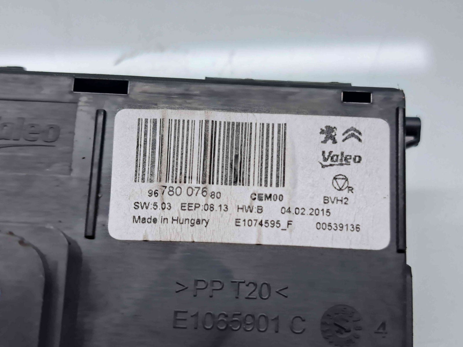 Modul confort PEUGEOT 308 (II) [Fabr 2013-2020] 9678007680 - imagine 3