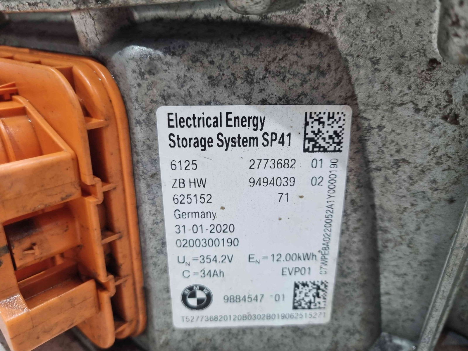 Baterie hibrid Bmw 5 (G30, F90) [Fabr 2017-prezent] 9884547`01 - imagine 2