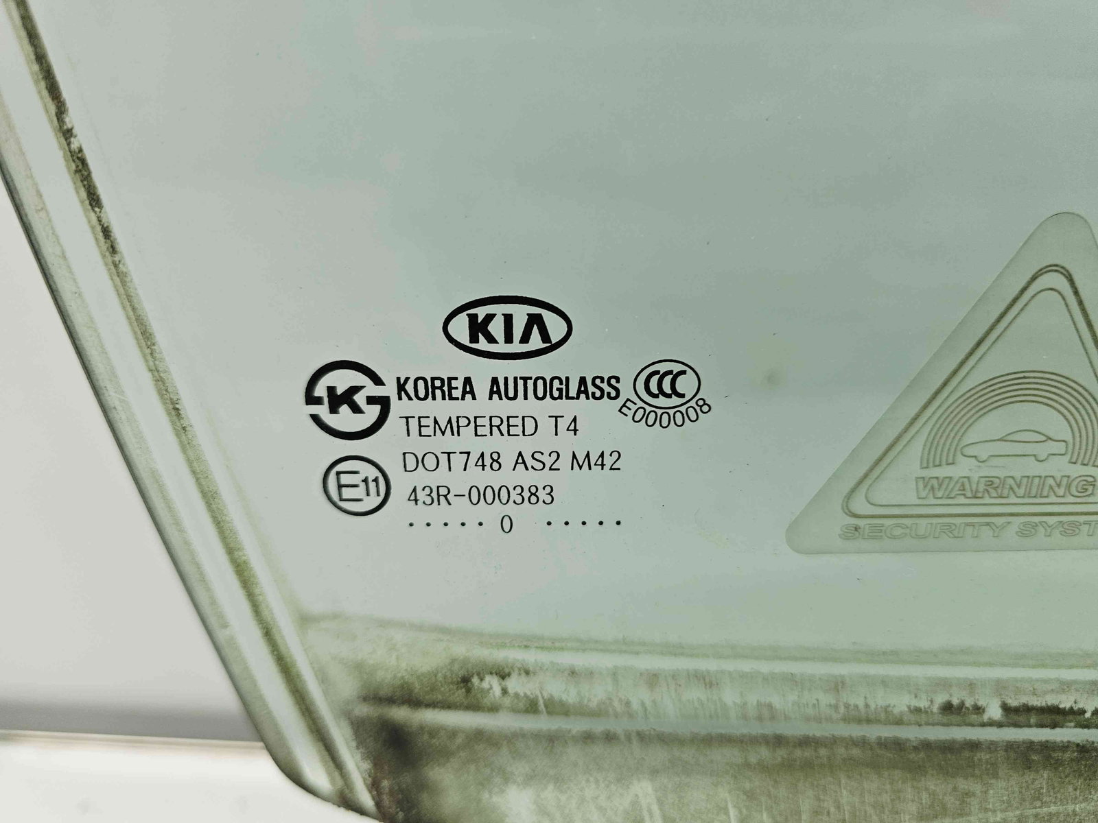 Geam usa dreapta fata Kia Sorento 2 [Fabr 2009-2015] OEM - imagine 2