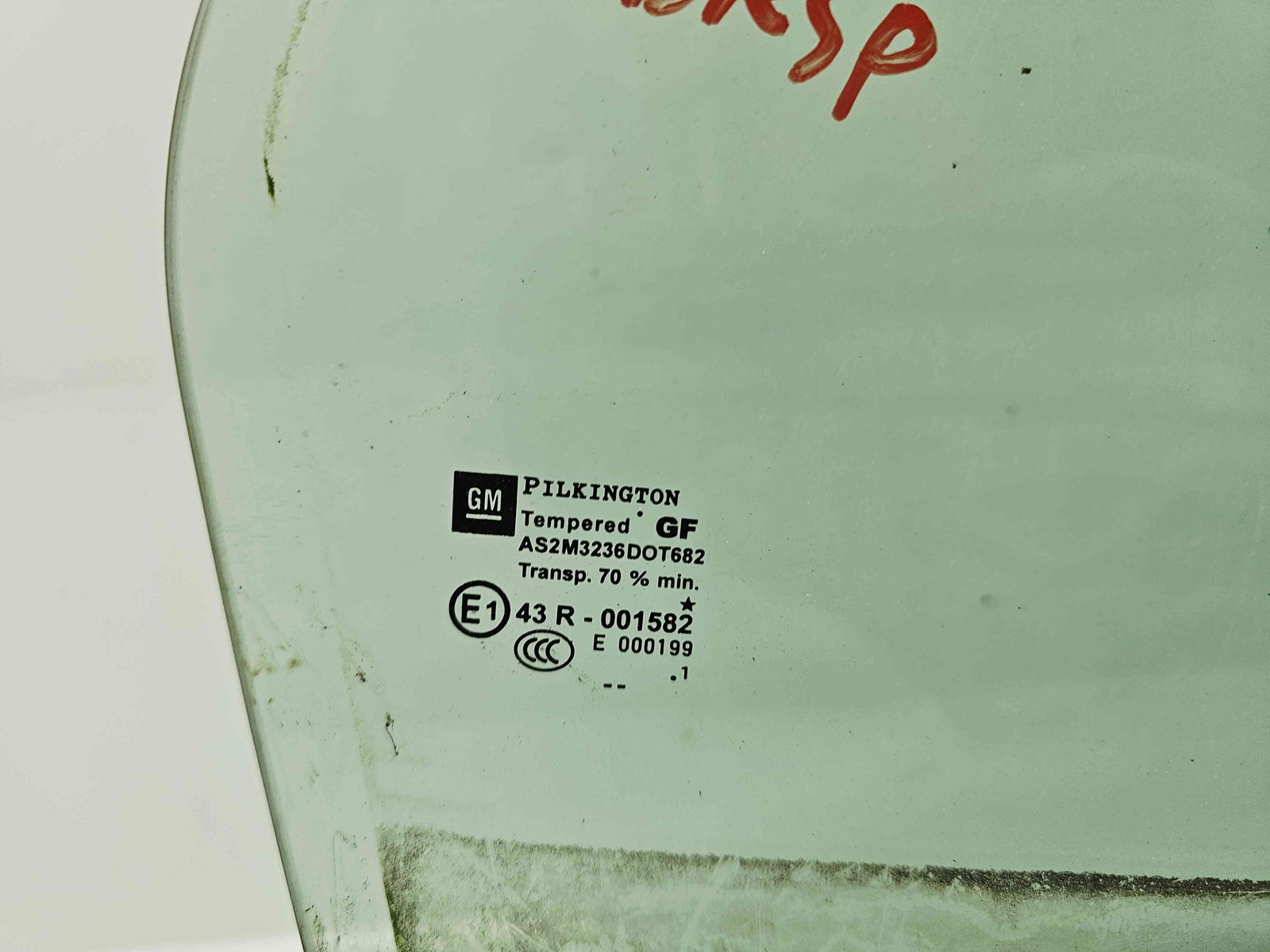 Geam usa dreapta spate Opel Astra J [Fabr 2009-2015] OEM - imagine 2