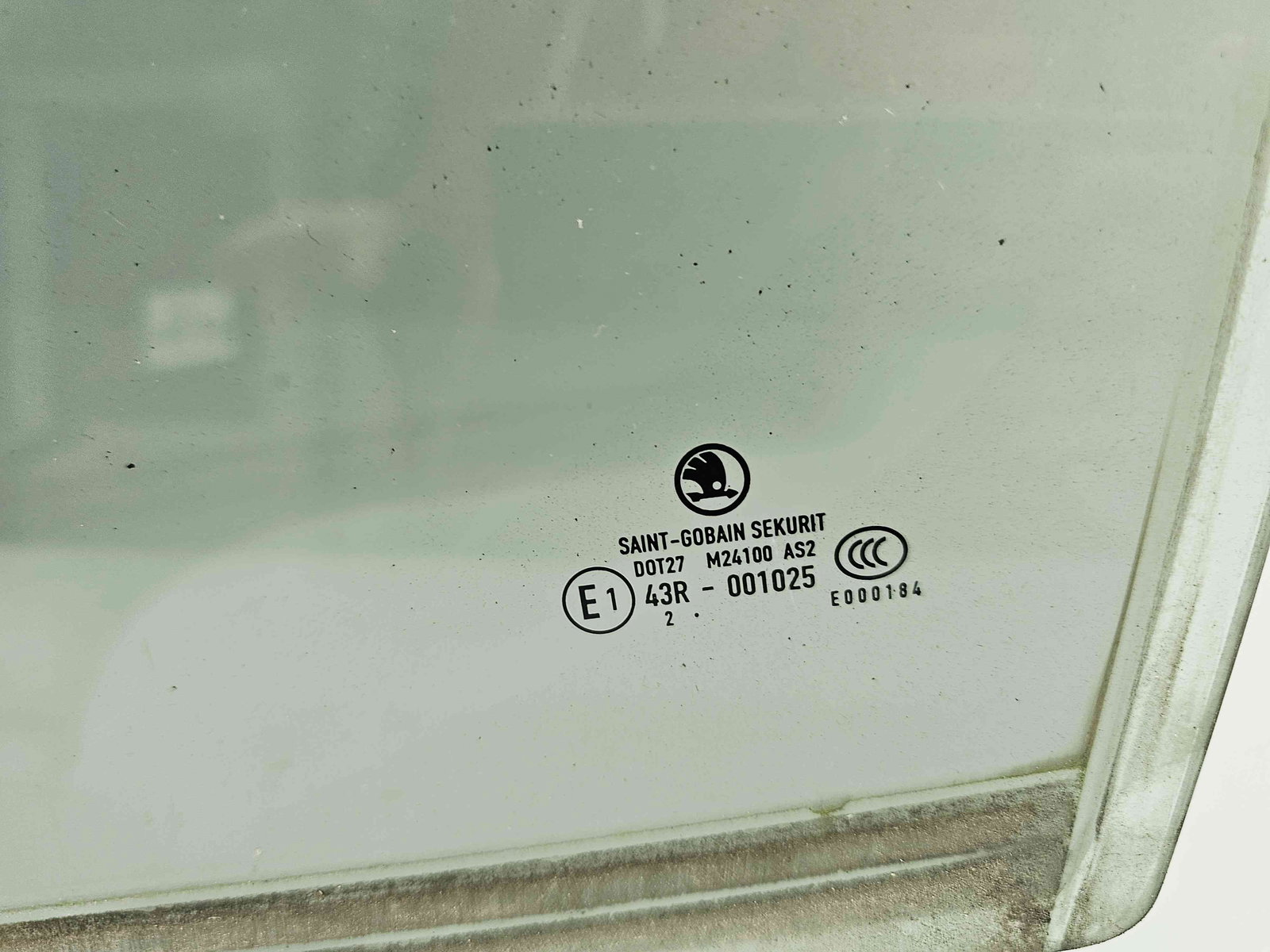 Geam usa stanga fata Skoda Fabia 2 (5J, 542) [Fabr 2007-2014] OEM - imagine 2