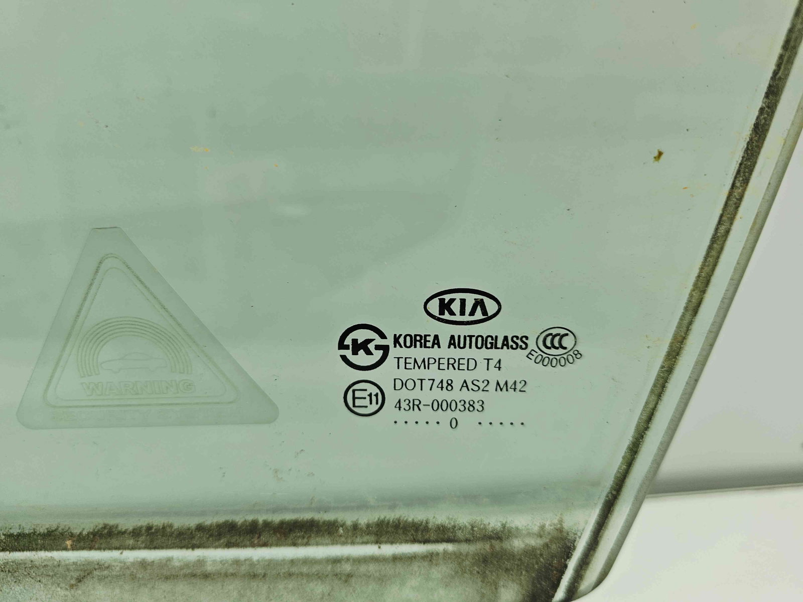 Geam usa stanga fata Kia Sorento 2 [Fabr 2009-2015] OEM - imagine 2