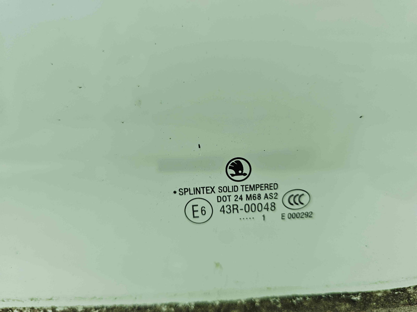 Geam usa stanga fata Skoda Octavia 2 Combi (1Z5) [Fabr 2004-2013] Facelift OEM - imagine 2