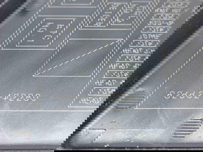  Capac panou sigurante Toyota Rav 4 III (ACA3, ACE, ALA3, GSA3, ZSA3) [Fabr 2005-2013] 82662-42280 