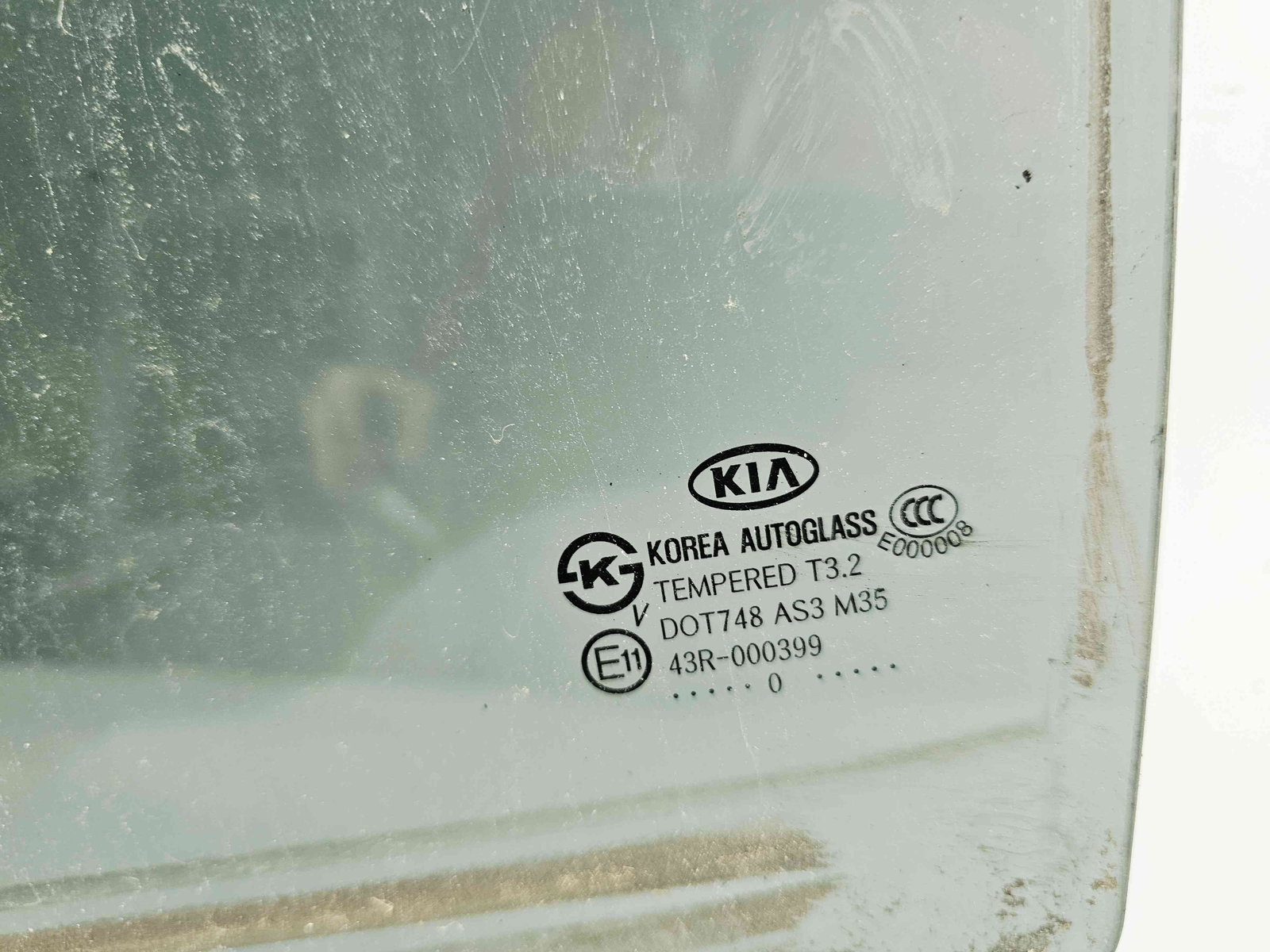 Geam usa stanga spate Kia Sorento 2 [Fabr 2009-2015] OEM - imagine 2