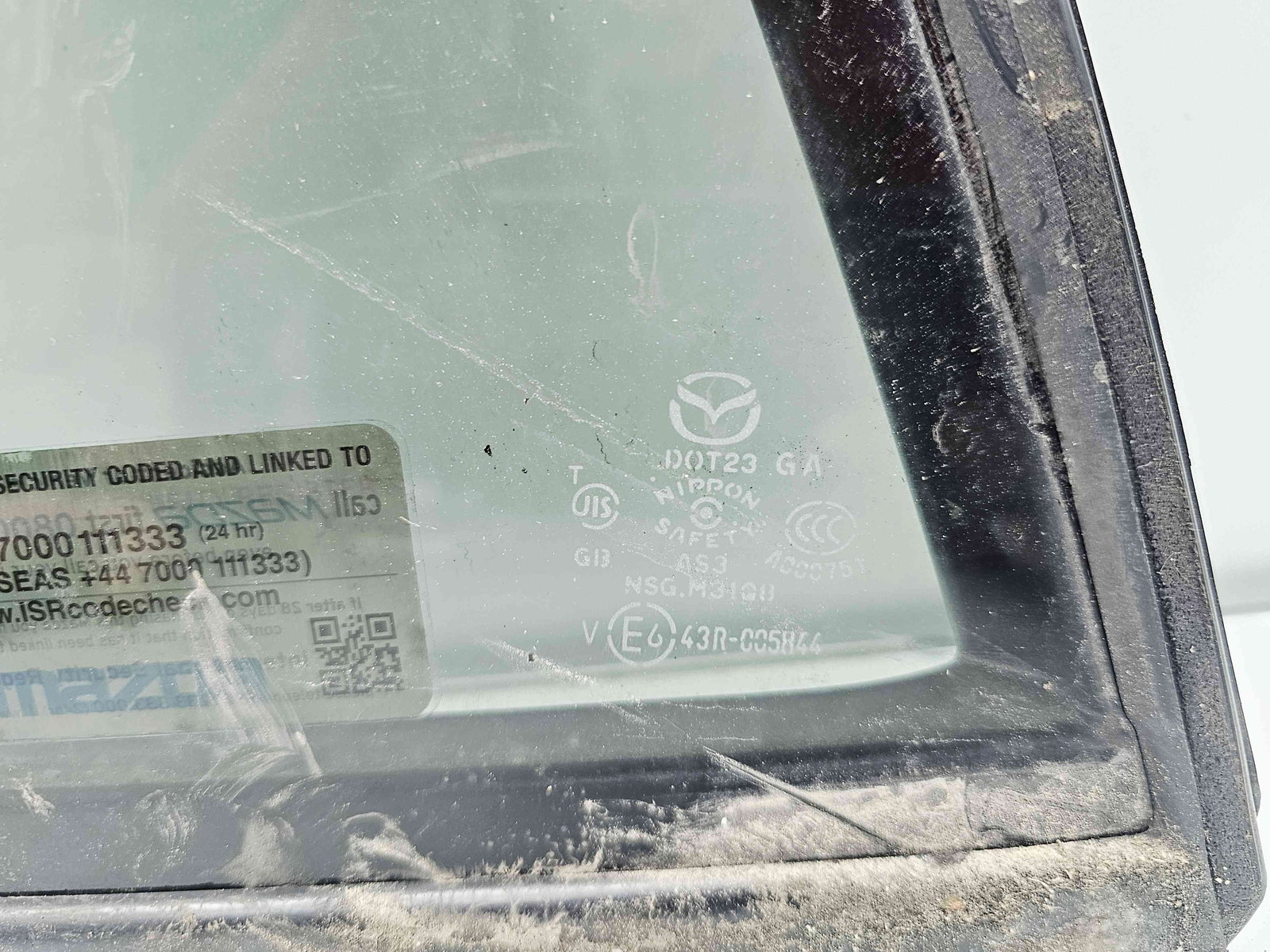 Geam fix usa stanga spate MAZDA CX-5 (KE) [Fabr 2011-2016] OEM - imagine 2