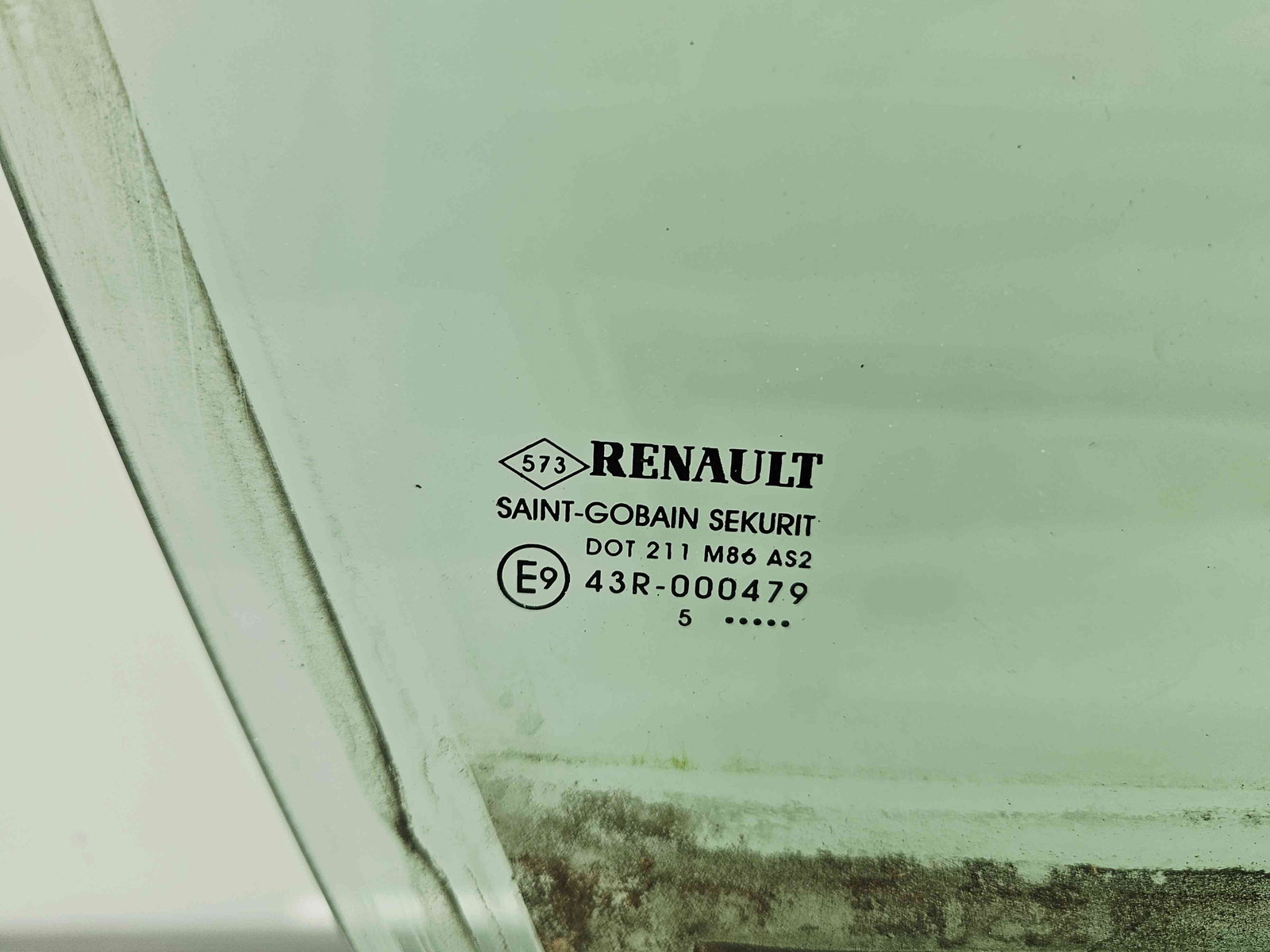 Geam usa dreapta fata Renault Megane 3 [Fabr 2008-2015] Facelift OEM - imagine 2