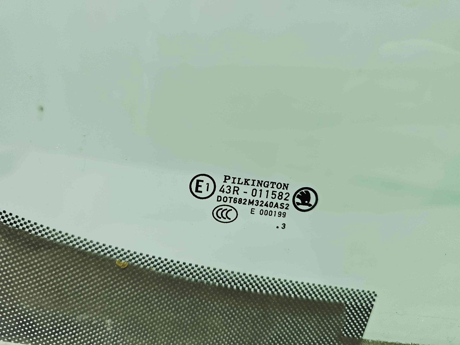 Geam usa dreapta fata Skoda Yeti (5L) [Fabr 2009-2020] OEM - imagine 2