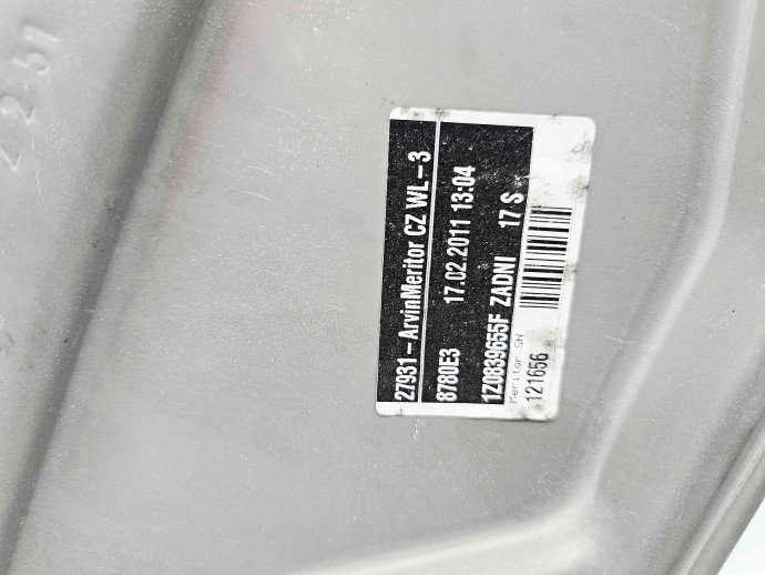 Macara electrica geam stanga spate Skoda Octavia 2 Combi (1Z5) [Fabr 2004-2013] Facelift 1Z0839655F