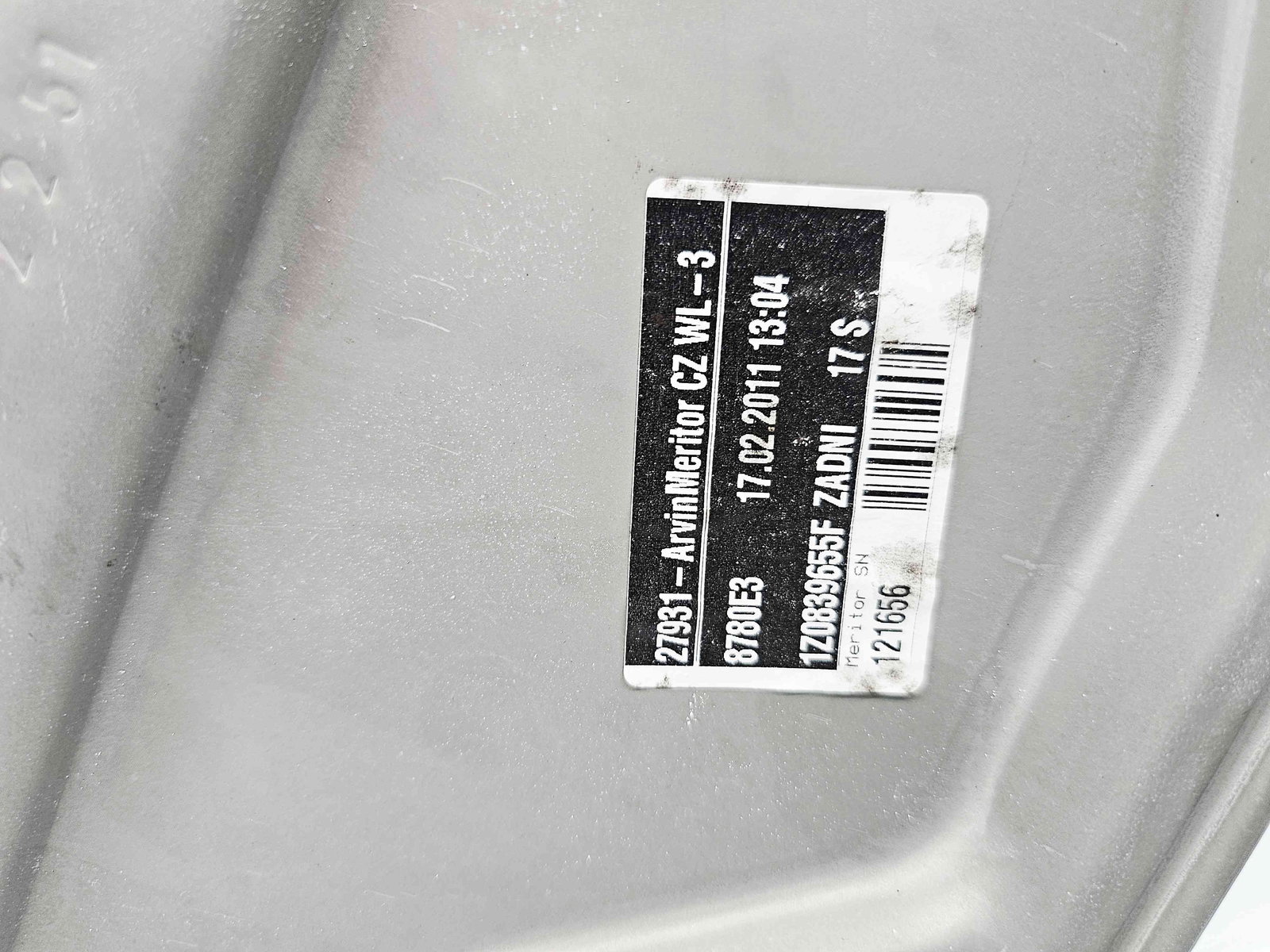 Macara electrica geam stanga spate Skoda Octavia 2 Combi (1Z5) [Fabr 2004-2013] Facelift 1Z0839655F - imagine 3