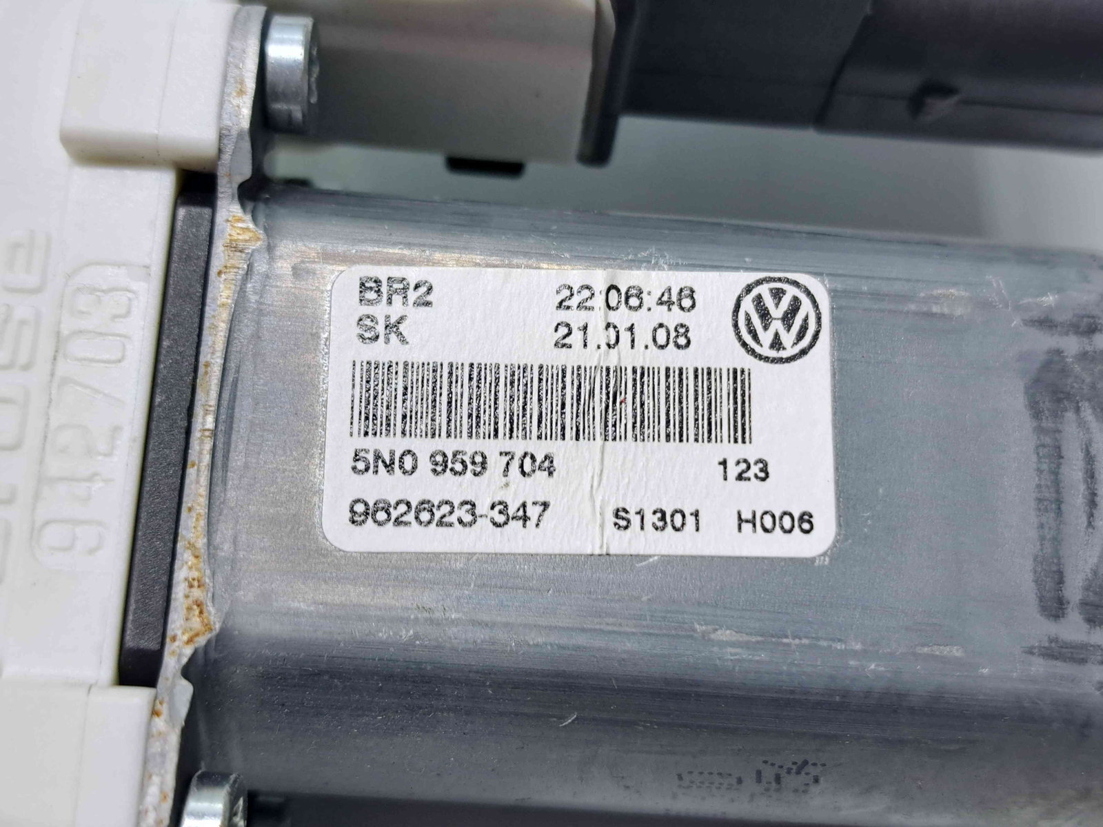 Motoras geam dreapta spate Volkswagen Tiguan (5N) [Fabr 2007-2016] 5N0959704 / 1K0959795E - imagine 2