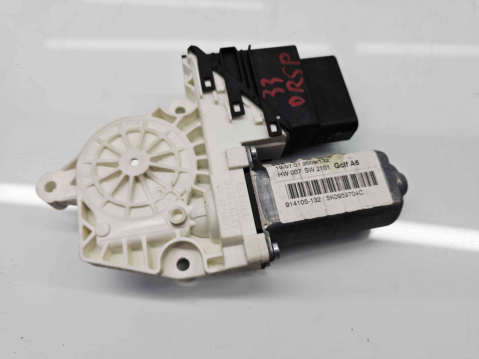 Motoras geam dreapta spate Volkswagen Golf 6 (5K1) GTD [Fabr 2009-2013] 5K0959704C - imagine 4