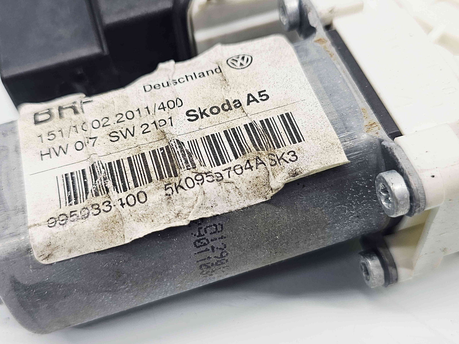 Motoras geam dreapta spate Skoda Octavia 2 Combi (1Z5) [Fabr 2004-2013] Facelift 5K0959704A - imagine 5