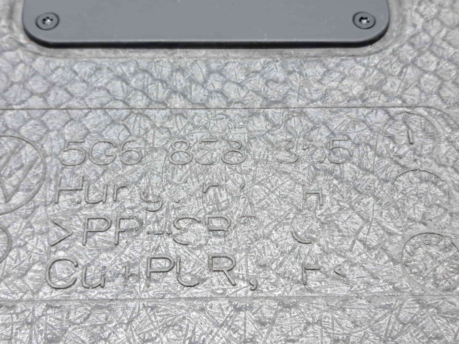 Polita portbagaj Volkswagen Golf 7 (5G) [Fabr 2014-prezent] 5G6838355 - imagine 4