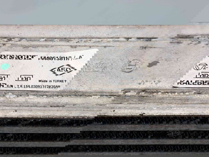 Radiator intercooler Renault Captur (J87) [Fabr 2013-2017] 144961381R 1.5 dCi K9K608 66KW / 90CP