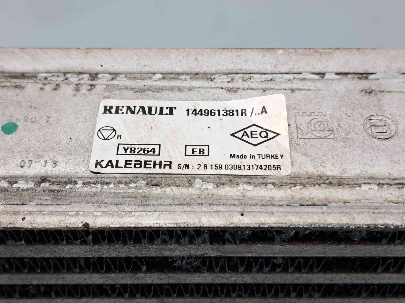 Radiator intercooler Renault Captur (J87) [Fabr 2013-2017] 144961381R 1.5 dCi K9K608 66KW / 90CP - imagine 2