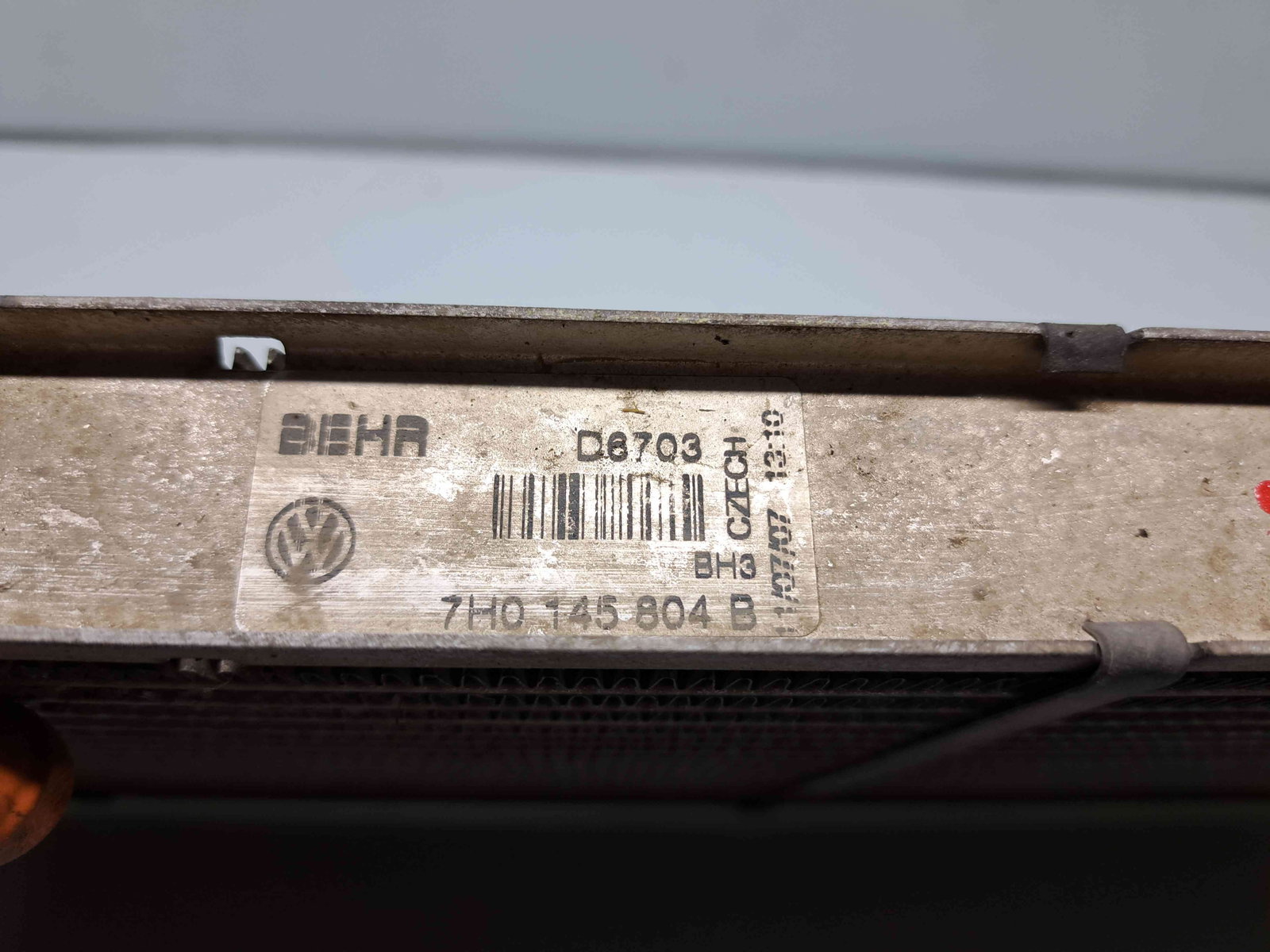 Radiator intercooler Volkswagen Transporter 5 (7HB, 7HJ) [Fabr 2004-2013] 7H0145804B 1.9 TDI BRS 75KW / 102CP - imagine 5