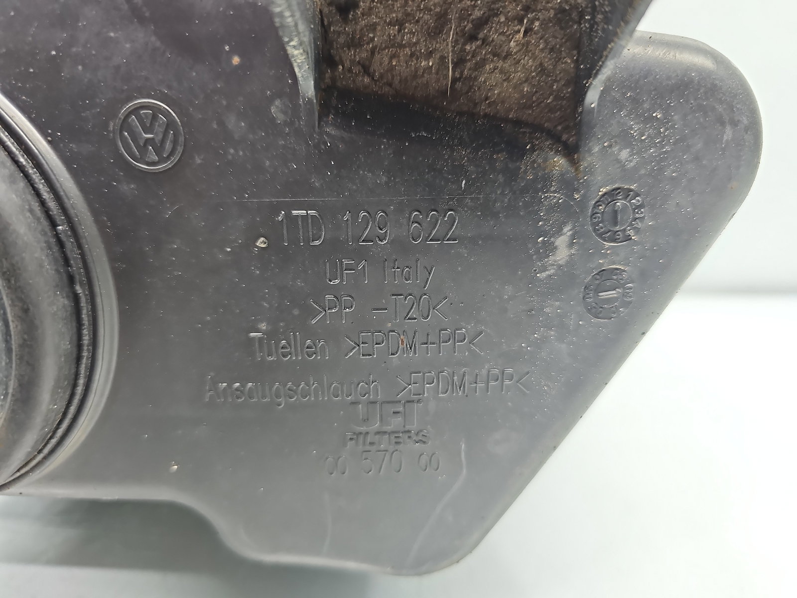 Carcasa filtru aer AUDI A3 Sportback (8PA) [Fabr 2004-2013] Facelift 1TD129622 1.6 Benz BSE 75KW / 102CP - imagine 4