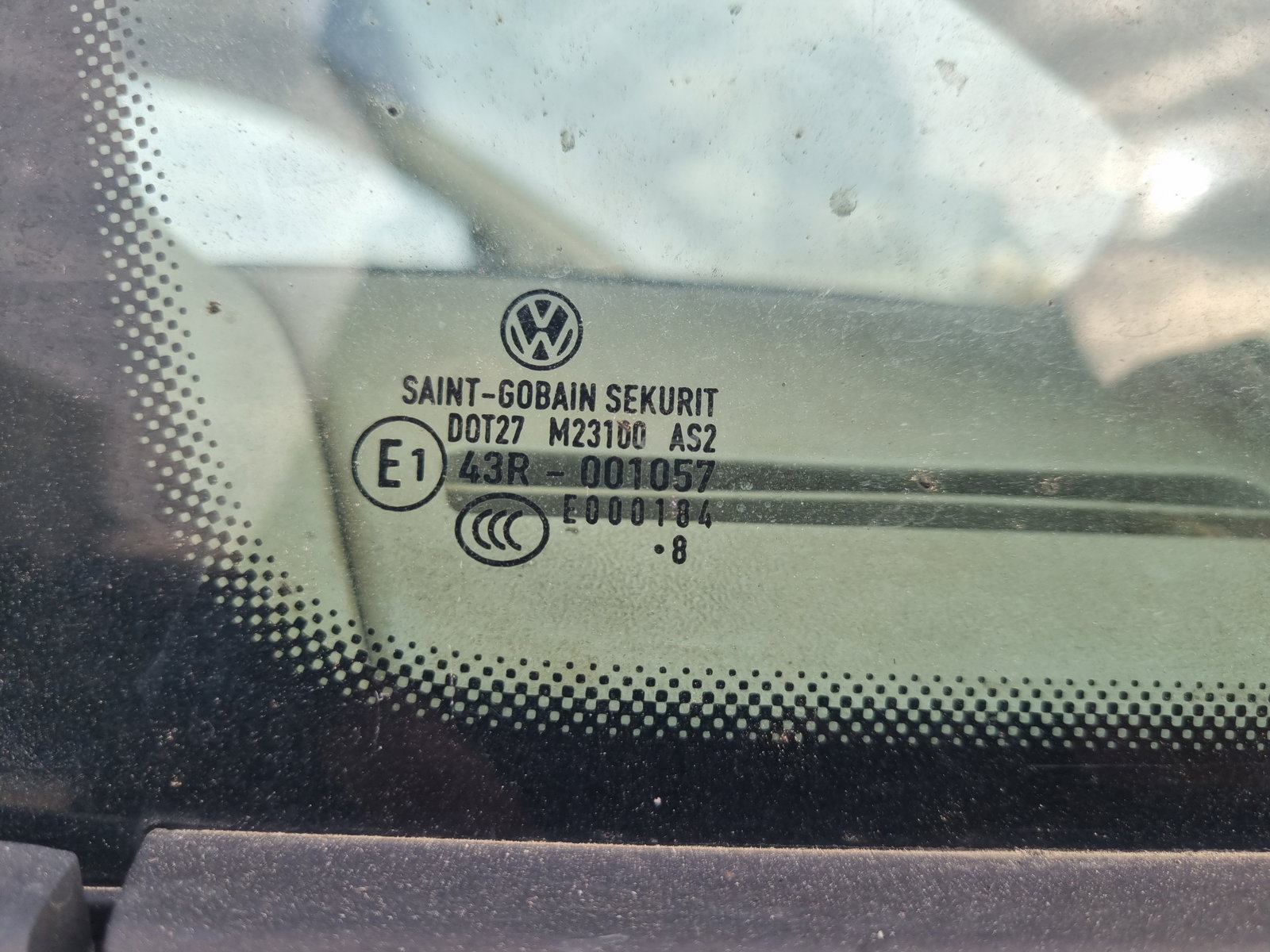 Geam fix dreapta fata Volkswagen Caddy 3 (2KA, 2KH) [Fabr 2004-2009] OEM - imagine 2