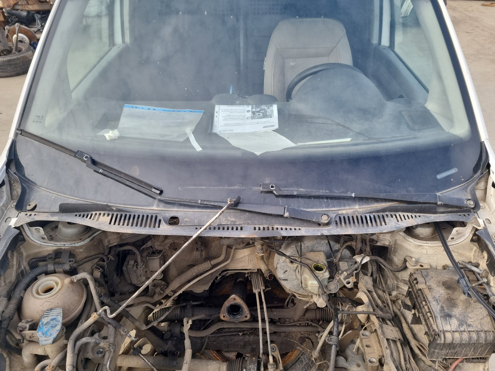 Grila stergator parbriz Volkswagen Caddy 3 (2KA, 2KH) [Fabr 2004-2009] OEM - imagine 1