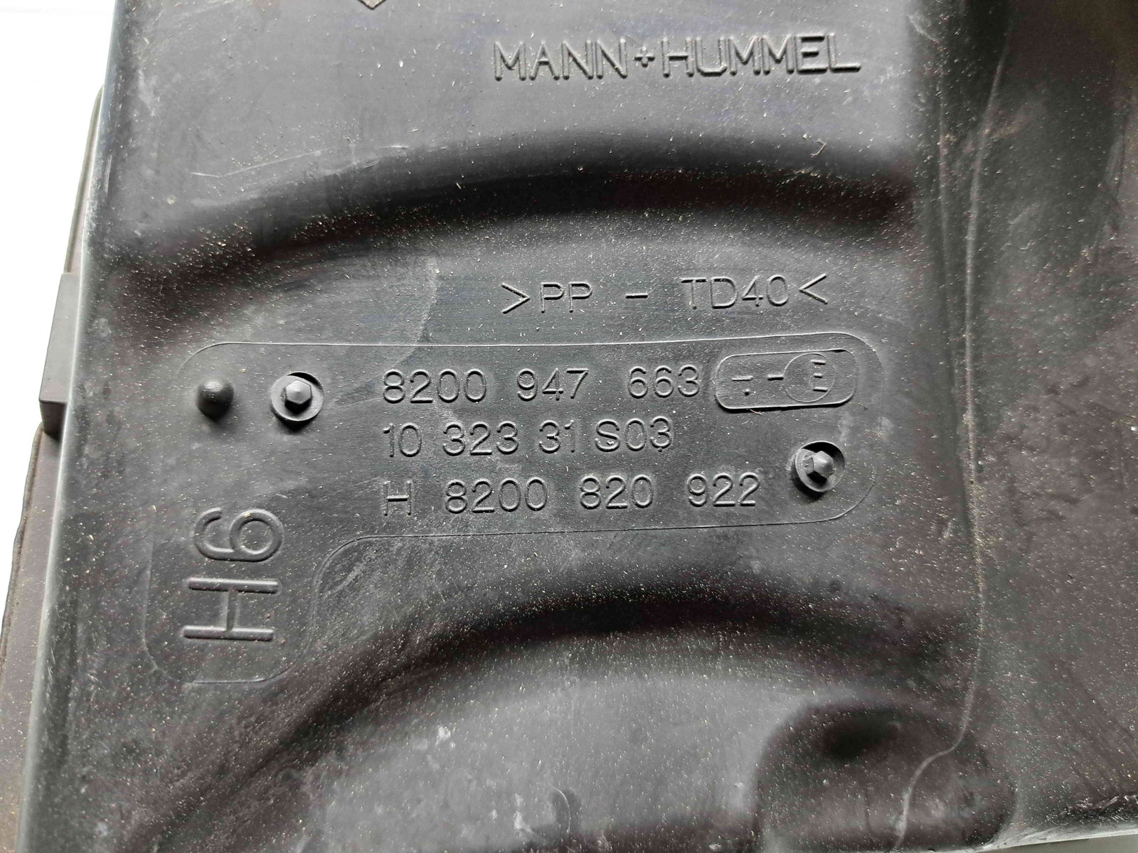 Carcasa filtru aer Renault Megane 3 [Fabr 2008-2015] Facelift 82500947663 1.5 dCi K9K656 81KW / 110CP - imagine 2