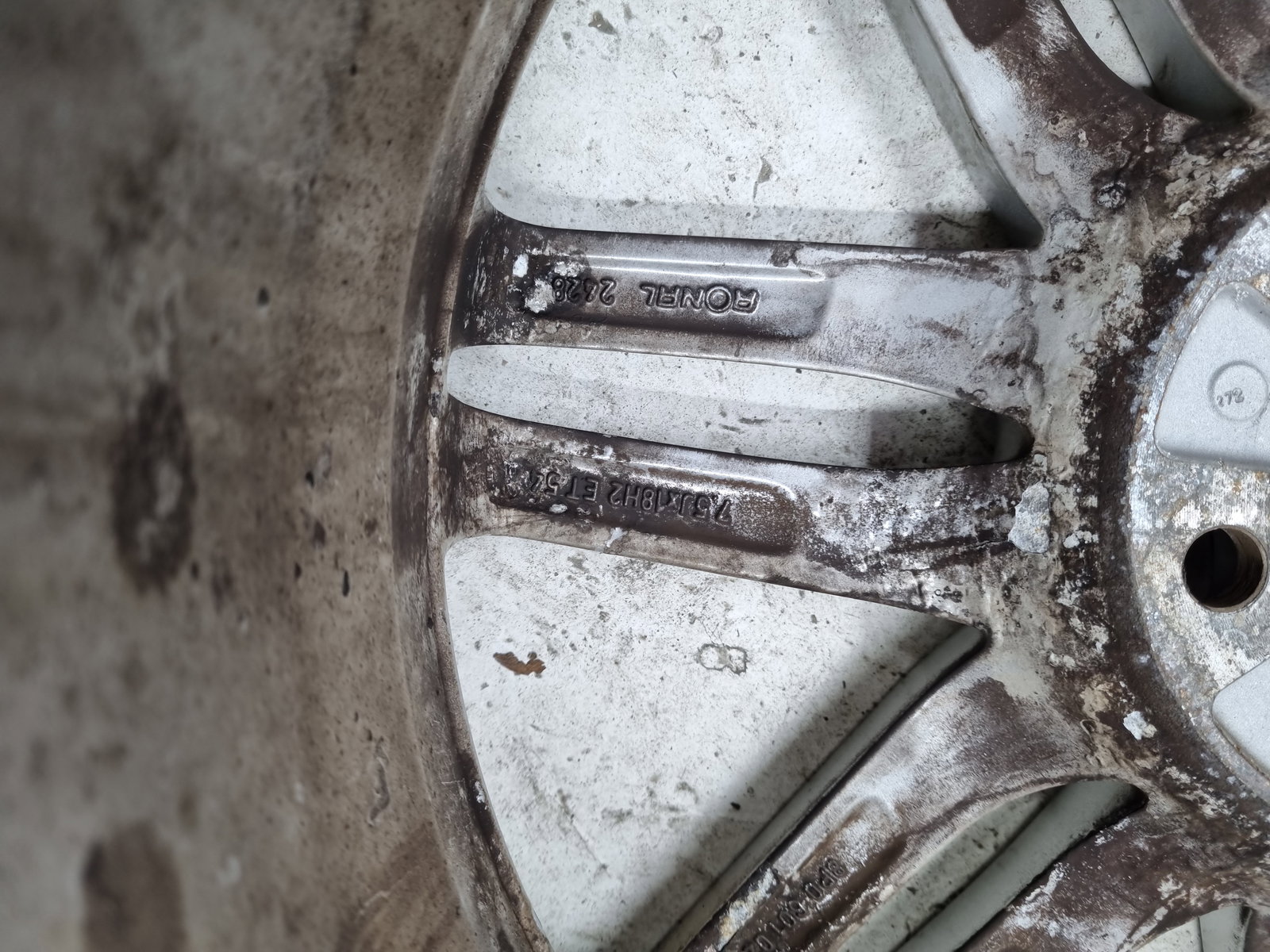 Set jante aliaj AUDI A3 Sportback (8PA) [Fabr 2004-2013] Facelift 8P0601025BA - imagine 6