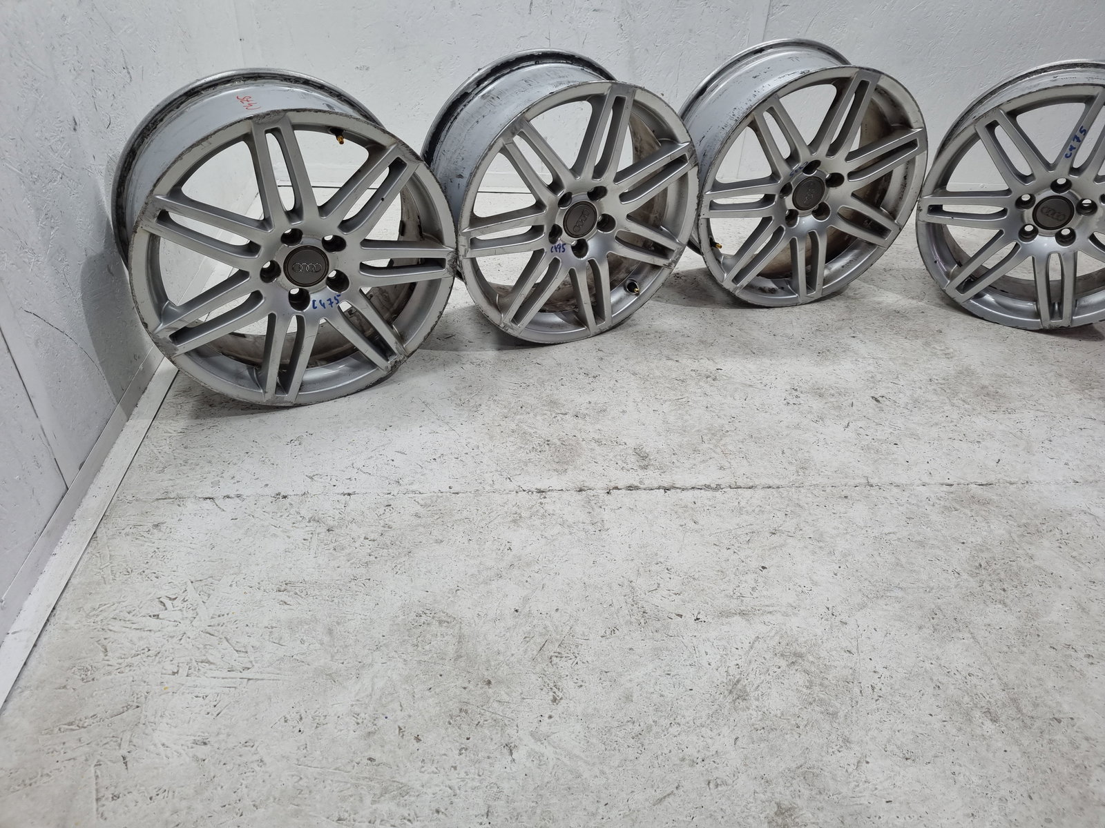 Set jante aliaj AUDI A3 Sportback (8PA) [Fabr 2004-2013] Facelift 8P0601025BA - imagine 8