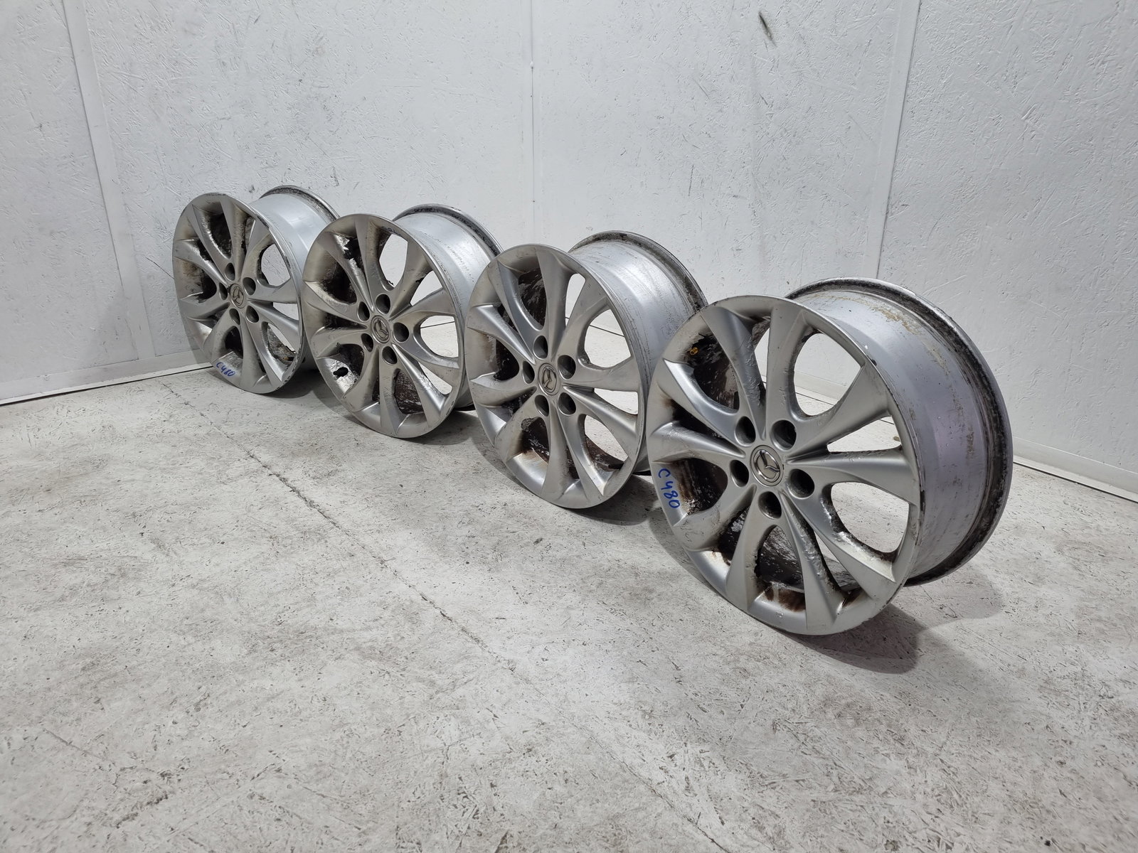 Set jante aliaj Mazda 3 II Hatchback Facelift [Fabr 2011-2013] 9965337070 - imagine 6