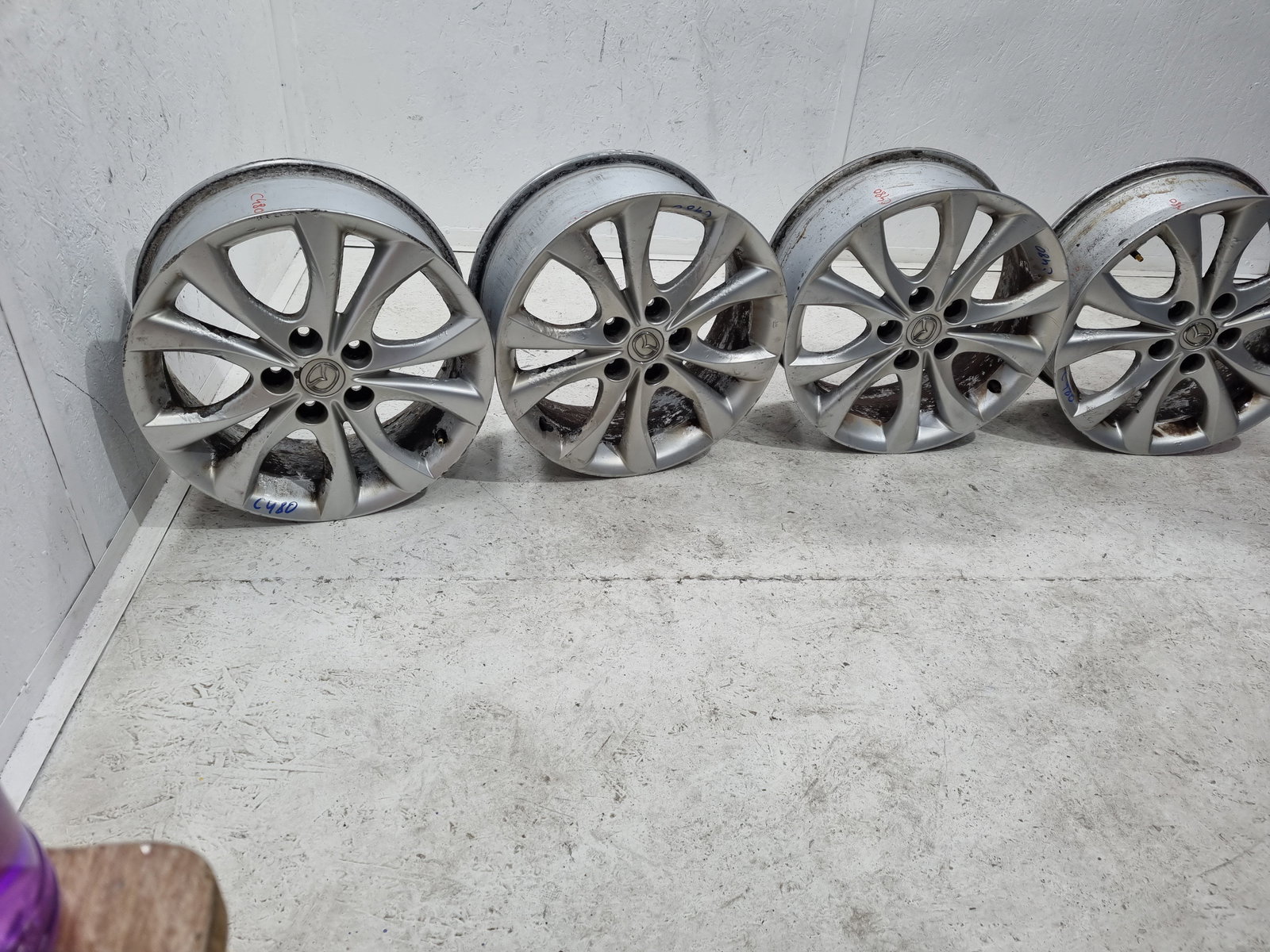 Set jante aliaj Mazda 3 II Hatchback Facelift [Fabr 2011-2013] 9965337070 - imagine 7