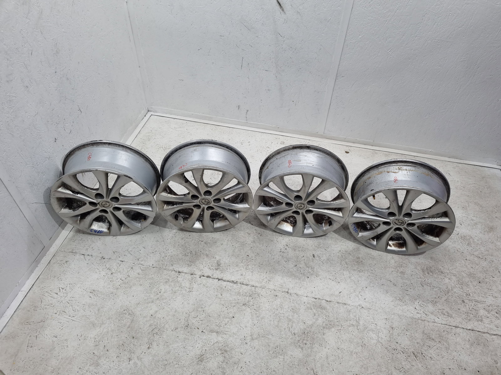 Set jante aliaj Mazda 3 II Hatchback Facelift [Fabr 2011-2013] 9965337070 - imagine 8