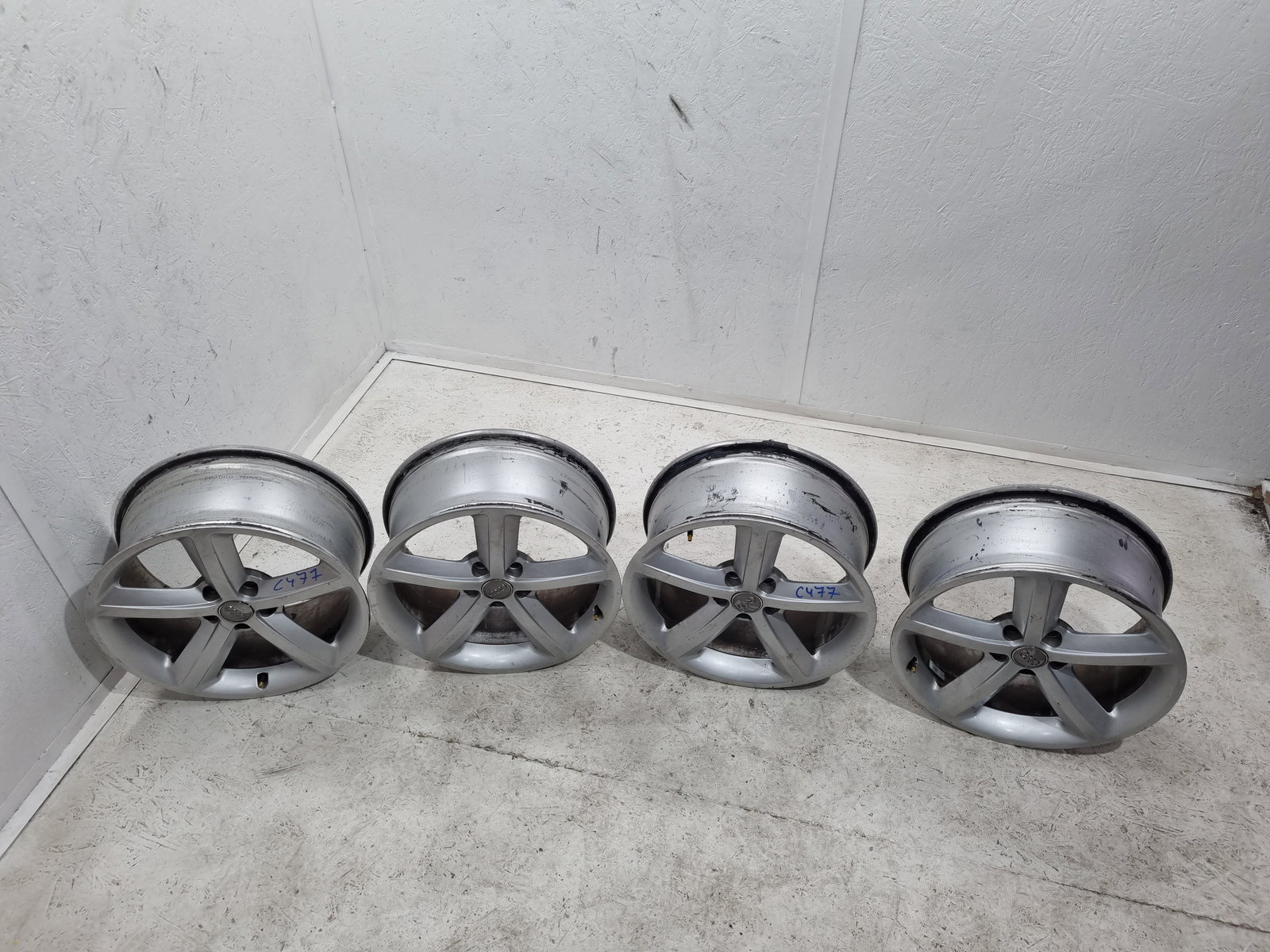 Set jante aliaj AUDI A4 (8K2, B8) [Fabr 2008-2015] 8K06010250 - imagine 9