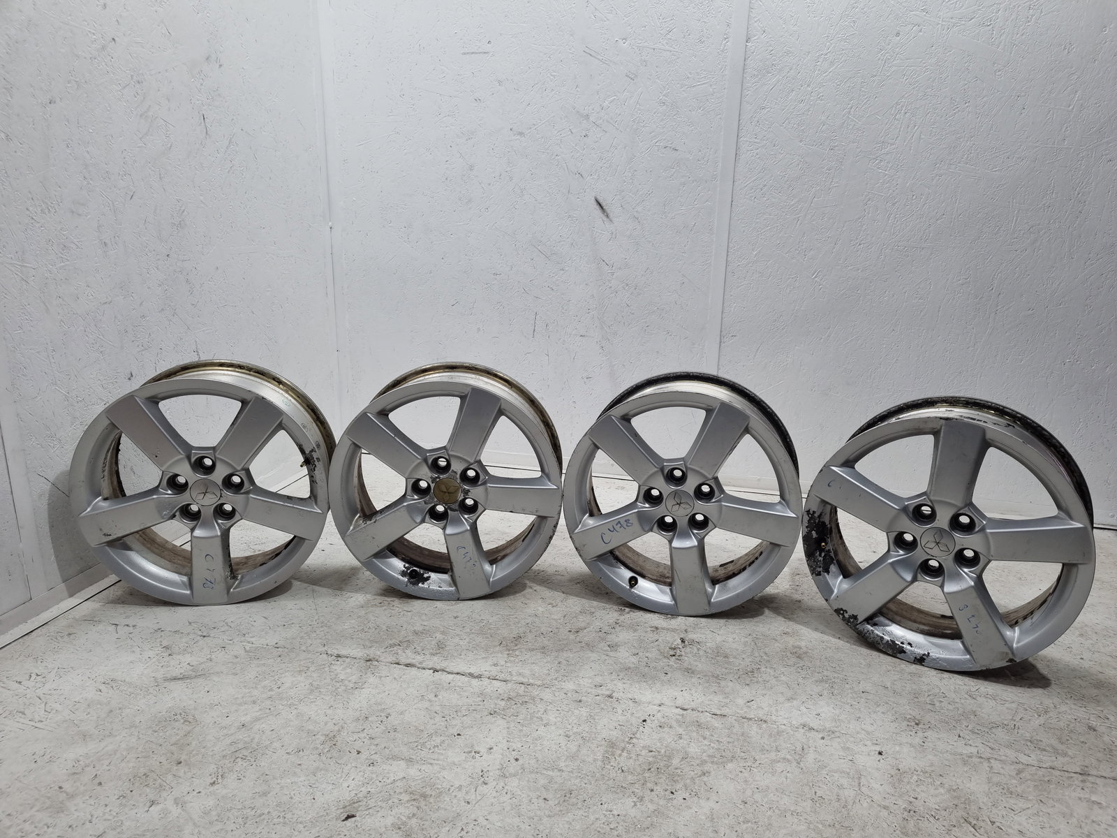 Set jante aliaj MITSUBISHI Outlander II [Fabr 2006-2015] OEM - imagine 1