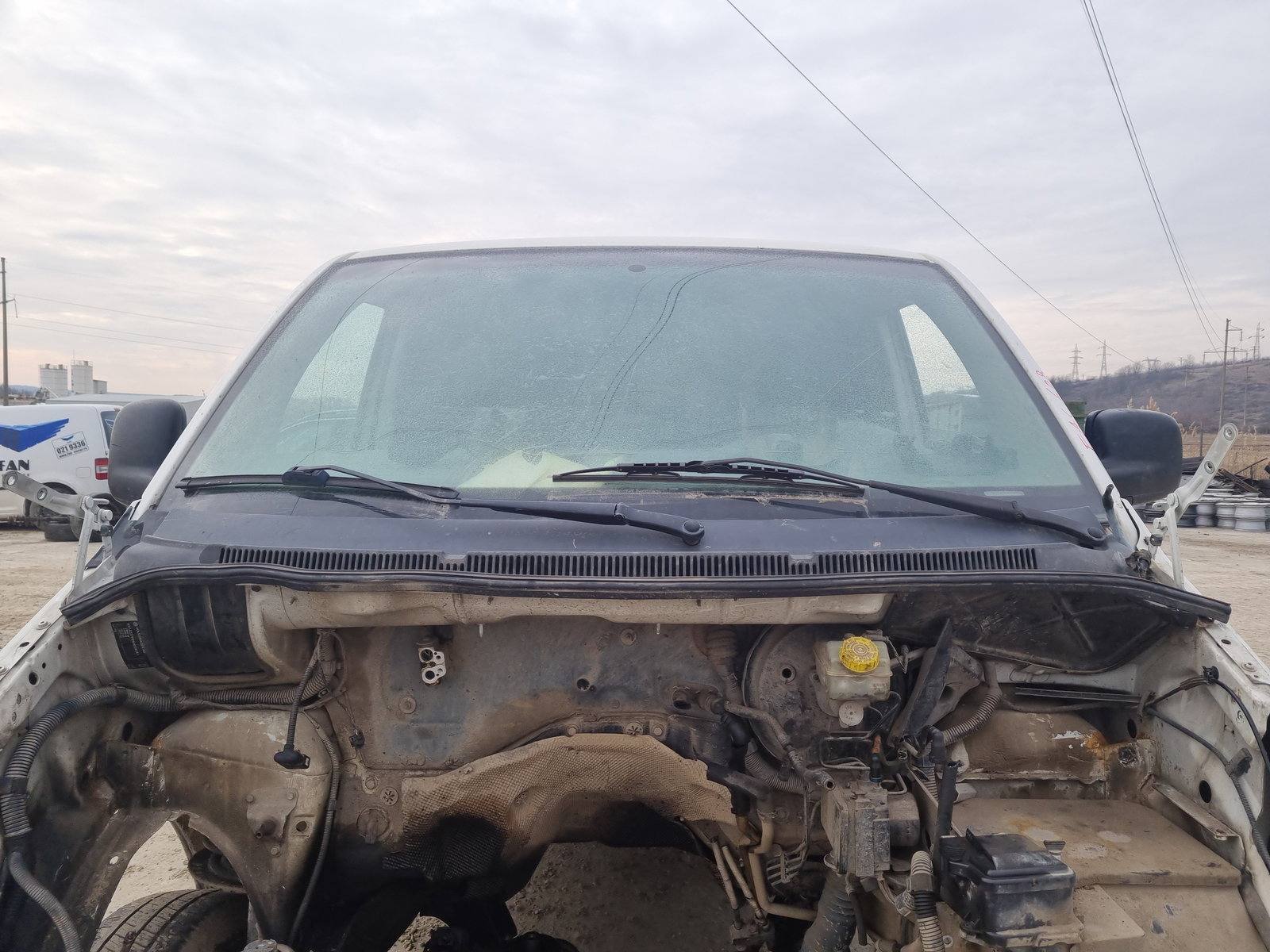 Set balamale capota Volkswagen Transporter 5 (7HB, 7HJ) [Fabr 2004-2013] OEM - imagine 1