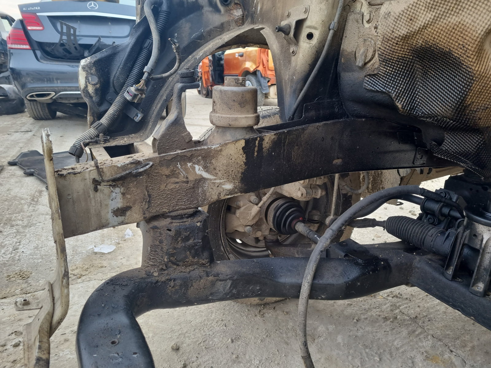 Lonjeron dreapta Volkswagen Transporter 5 (7HB, 7HJ) [Fabr 2004-2013] OEM - imagine 1