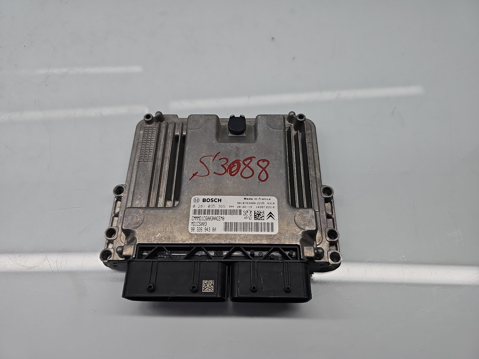 Calculator motor ECU PEUGEOT 308 CC [Fabr 2009-2013] 9832694380 - imagine 1