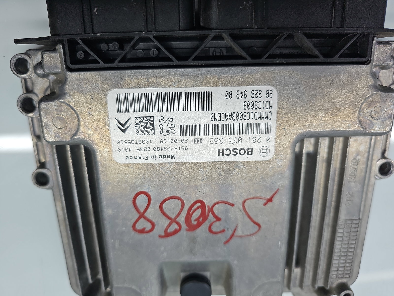 Calculator motor ECU PEUGEOT 308 CC [Fabr 2009-2013] 9832694380 - imagine 4